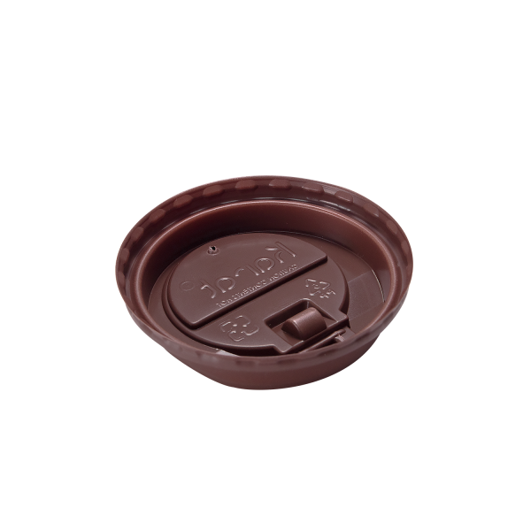 Wholesale 10-24oz Enclosure Lids - Brown (90mm) - 1,000 ct