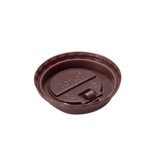 Load image into Gallery viewer, Wholesale 10-24oz Enclosure Lids - Brown (90mm) - 1,000 ct

