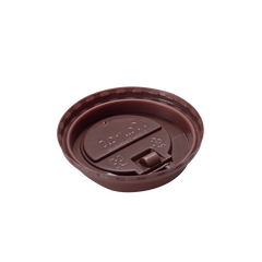 Wholesale 10-24oz Enclosure Lids - Brown (90mm) - 1,000 ct