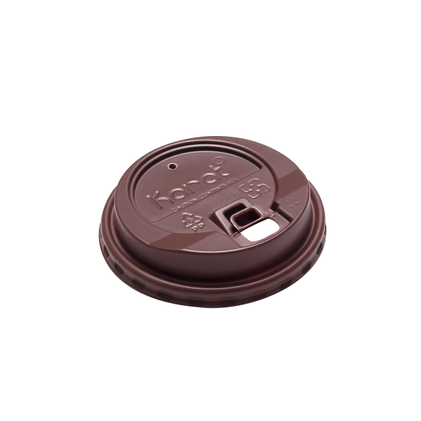 Wholesale 10-24oz Enclosure Lids - Brown (90mm) - 1,000 ct