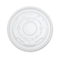 Wholesale 4 oz Flat Translucent Lid (76mm) - 1,000 ct