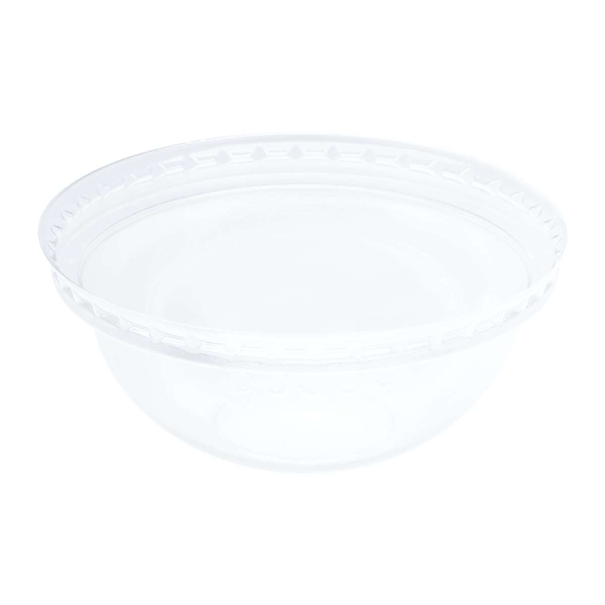 Wholesale 90mm PET Plastic Dome Lids - No Hole - 1,000 ct