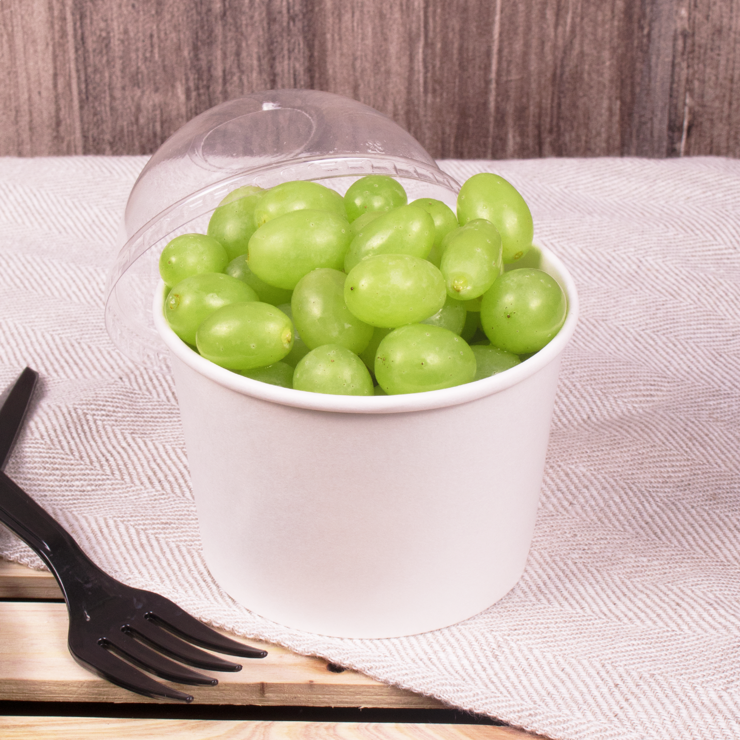 Wholesale 10oz Food Containers White 96mm - 1,000 ct