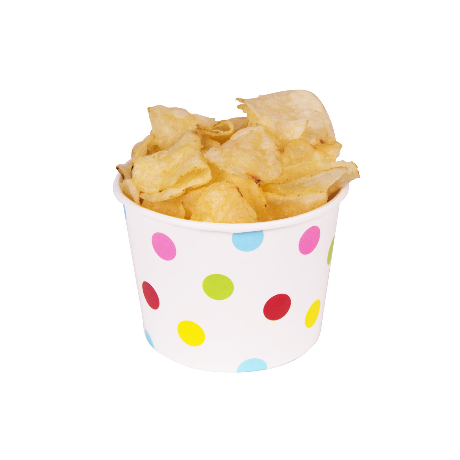 Wholesale 12oz Food Containers 100mm - Dots - 1,000 ct