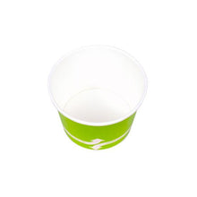Load image into Gallery viewer, Wholesale 12 oz Green Ice Cream Paper Cups (100mm) - 1,000 ct
