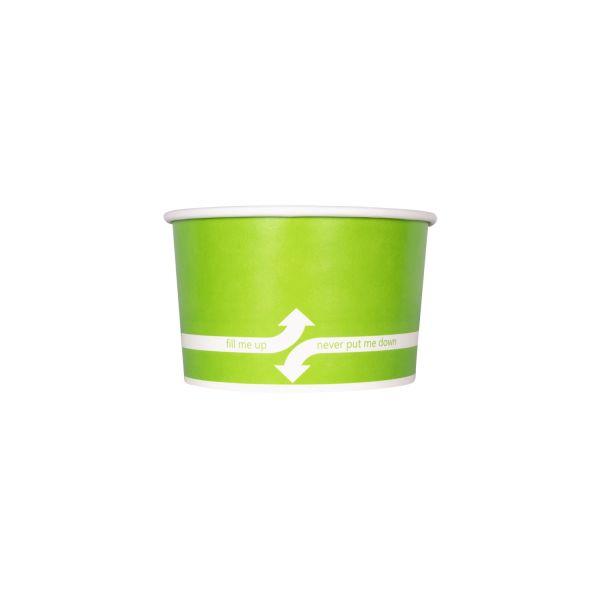 Wholesale 20 oz Green Ice Cream Paper Cups (127mm) - 600 ct