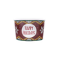 Wholesale 20 oz Holiday Pirnt Ice Cream Paper Cups (127mm) - 600 ct