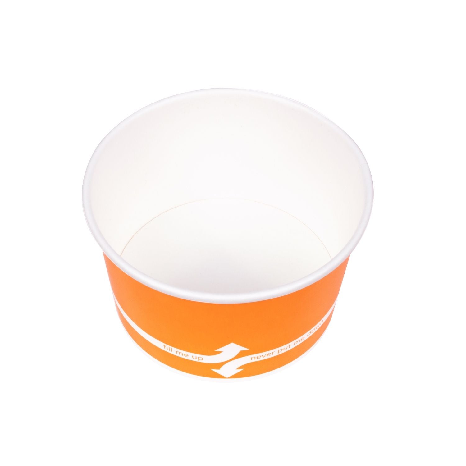 Wholesale 20oz Food Containers - Orange 127mm - 600 ct