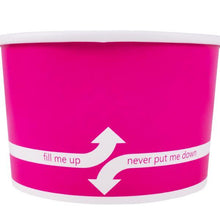 Load image into Gallery viewer, Wholesale 20 oz Pink Ice Cream Paper Cups (127mm) - 600 ct
