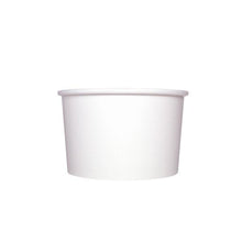 Load image into Gallery viewer, Wholesale 20 oz Solid White Ice Cream Paper Cups (127mm) - 600 ct
