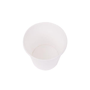 Wholesale 2 oz Solid White Ice Cream Paper Cups (51mm) - 2,000 ct