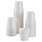 Wholesale 2 oz Solid White Ice Cream Paper Cups (51mm) - 2,000 ct