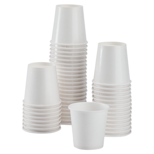 Wholesale 2 oz Solid White Ice Cream Paper Cups (51mm) - 2,000 ct