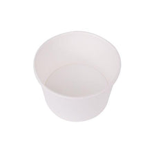 Load image into Gallery viewer, Wholesale 4 oz Solid White Ice Cream Paper Cups (76mm) - 1,000 ct
