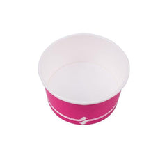 Wholesale 5 oz Pink Ice Cream Paper Cups (87mm) - 1,000 ct