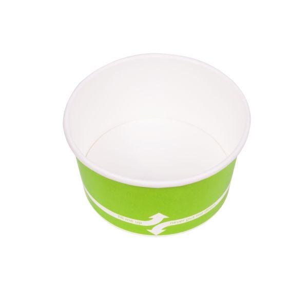 Wholesale 6 oz Green Ice Cream Paper Cups (96mm) - 1,000 ct