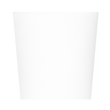 Load image into Gallery viewer, Wholesale 8oz Insulated Paper Hot Cups - White (80mm) - 500 ct

