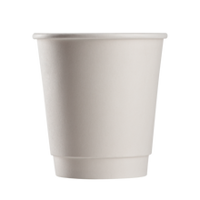 Load image into Gallery viewer, Wholesale 10oz Insulated Paper Hot Cups - White (90mm) - 500 ct
