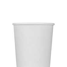 Load image into Gallery viewer, Wholesale 16oz Insulated Paper Hot Cups - White (90mm) - 500 ct
