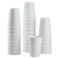 Wholesale 16oz Insulated Paper Hot Cups - White (90mm) - 500 ct