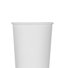 Wholesale 20oz Insulated Paper Hot Cups - White (90mm) - 300 ct