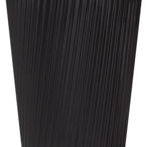 Wholesale 8oz Ripple Paper Hot Cups - Black (80mm) - 500 ct