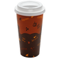 Wholesale 20oz Generic Paper Hot Cups and White Sipper Dome Lids 90mm