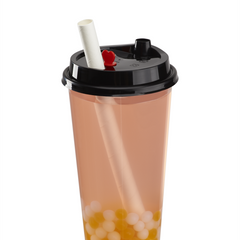 Wholesale 24oz Sipper Dome Lid for Tall Premium Plastic Cup - Black - 1000 ct