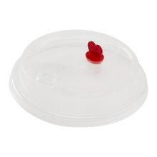 Load image into Gallery viewer, Wholesale 24oz Sipper Dome Lid for Tall Premium Plastic Cup - Clear - 1000 ct
