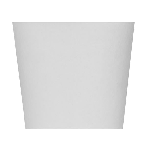 Wholesale 10oz Wrapped Insulated Paper Hot Cups - White (90mm) - 500 ct