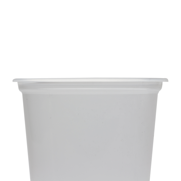 Wholesale 25oz Plastic Flat Rim Extra Wide Cold Cups (120mm) - 500 ct