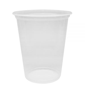 Wholesale 30oz Plastic Flat Rim Extra Wide Cold Cups (120mm) - 500 ct
