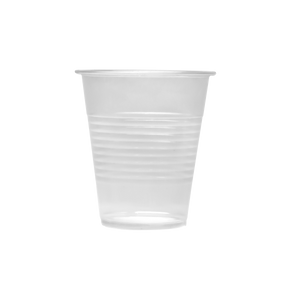 Wholesale 12oz Plastic Ribbed Cold Cups (90mm) - 1,000 ct
