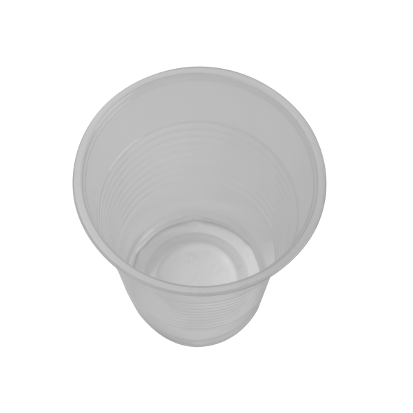 Wholesale 12oz Plastic Ribbed Cold Cups (90mm) - 1,000 ct