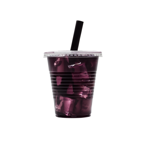 Wholesale 12oz Plastic Ribbed Cold Cups (90mm) - 1,000 ct