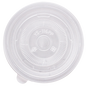 Wholesale Plastic Flat Lids (116mm) - 1,200 ct