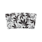 Wholesale Traditional Cup Sleeves - Fleur Black - 1,000 ct