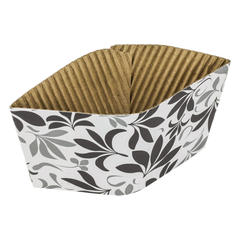 Wholesale Traditional Cup Sleeves - Fleur Black - 1,000 ct