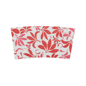 Wholesale Traditional Cup Sleeves - Fleur Red - 1,000 ct