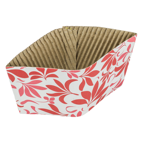 Wholesale Traditional Cup Sleeves - Fleur Red - 1,000 ct