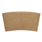Wholesale 8oz Traditional Cup Sleeves - Kraft - 1,000 ct