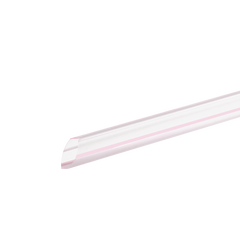 Wholesale 7.5'' Boba Straws (10mm) - Unwrapped - Mixed Striped Colors - 4,500 ct