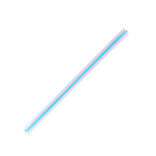 Load image into Gallery viewer, Wholesale 7.5&#39;&#39; Boba Straws (10mm) Flat Ends - Unwrapped - Mixed Striped Colors - 4,500 ct
