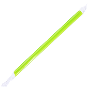 Wholesale 9'' Boba Straws (10mm) Poly Wrapped - Green - 1,600 ct