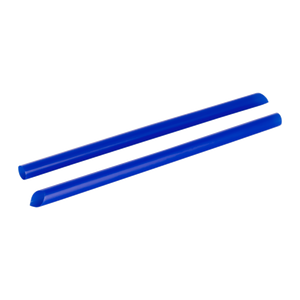Wholesale 9'' Colossal, Blue, Poly Wrapped Straw - 1,600 ct