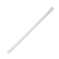 Wholesale 7.75'' Clear Straws (5mm) Paper Wrapper - 12000 ct