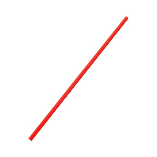 Wholesale 7.5'' Stir Straws (3mm) - Red - 5,000 ct