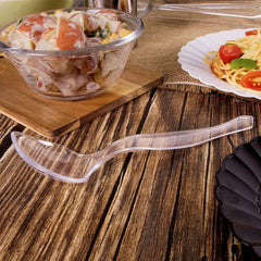 Wholesale 9" PS Plastic Serving Spoon - 96 ct
