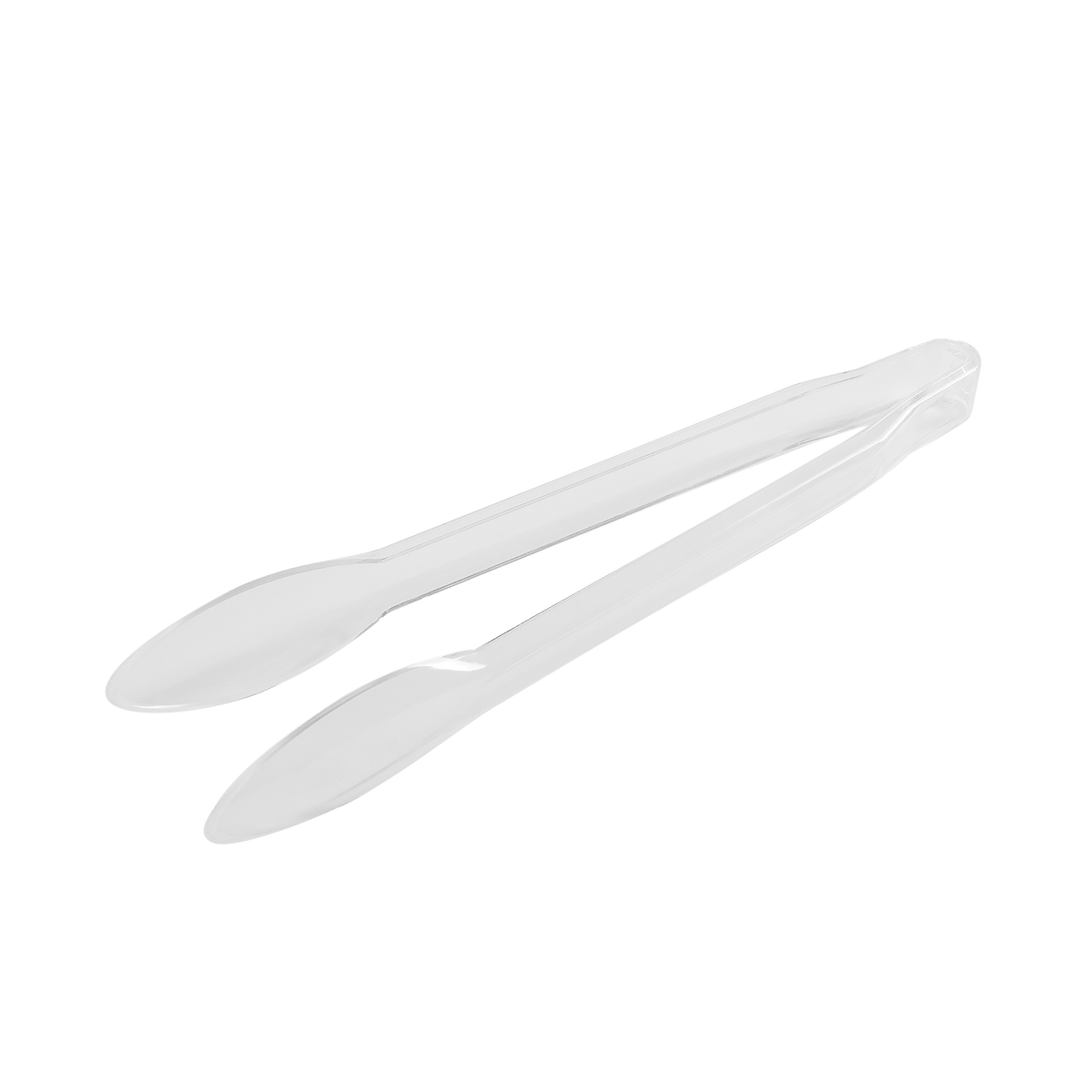 Wholesale 12" PS Plastic Serving Tong - 48 ct