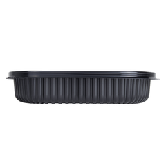 Wholesale 24oz PP Microwaveable Black Take Out Box - 300 ct